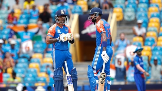 India's Suryakumar Yadav and Hardik Pandya (Surjeet Yadav)