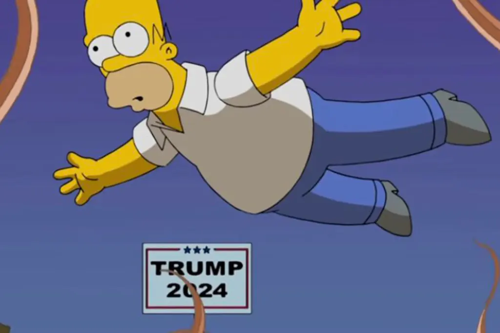 The Simpsons predicted Trump's second run for POTUS in 2015