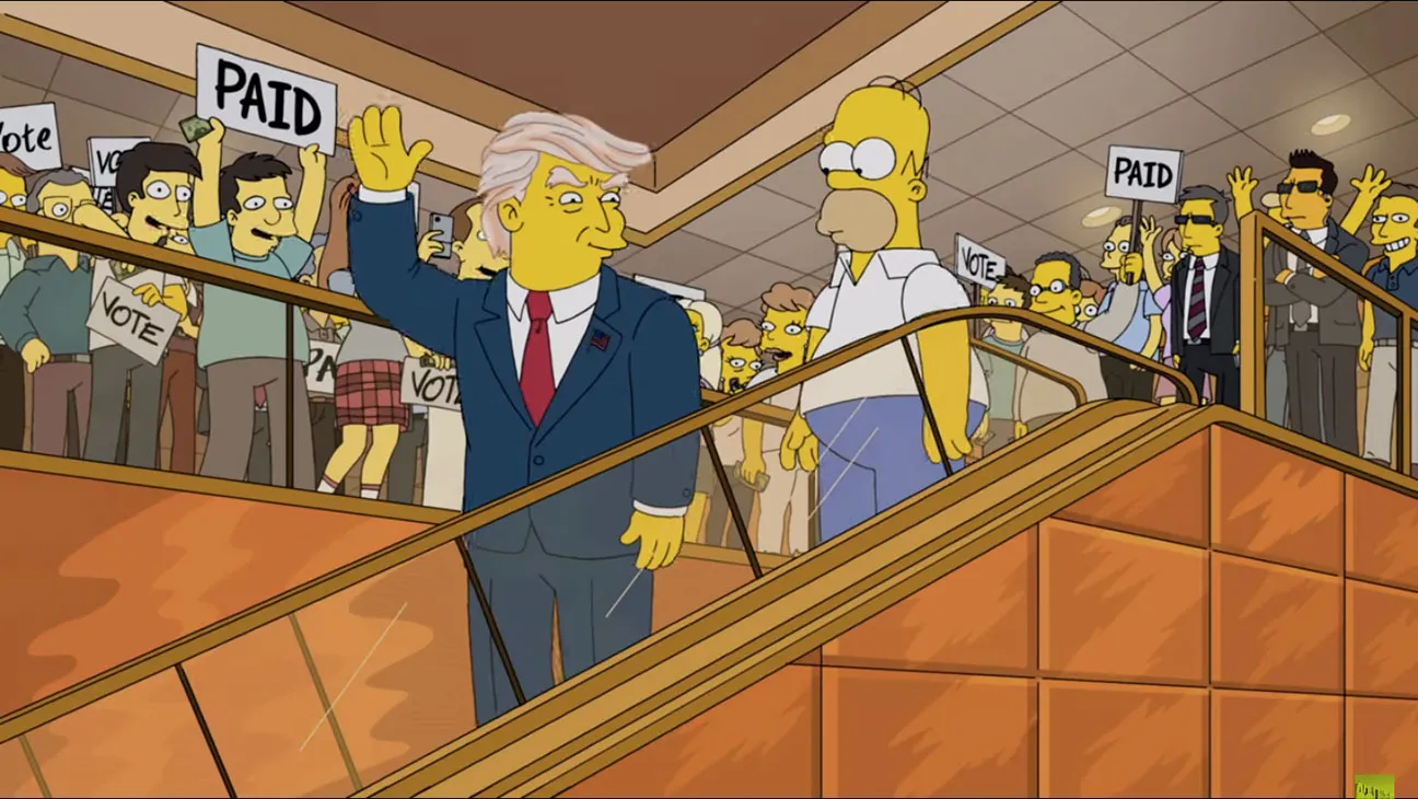 The Simpsons predicted Donald Trump's run for presidency