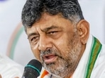 Deputy chief minister of Karnataka DK Shivakumar. (ANI)