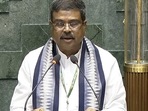 Education minister Dharmendra Pradhan asked the opposition to apologise to the students Education minister Dharmendra Pradhan asked the opposition to apologise to the students