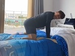 Tom Daley reviews cardboard beds at Paris Olympics 2024. Tom Daley reviews cardboard beds at Paris Olympics 2024.