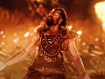 Fire Song: Suriya in a still from the first song in Kanguva.