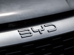 The BYD Co. badge on an electric vehicle (Bloomberg) The BYD Co. badge on an electric vehicle (Bloomberg)