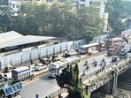 The closure marks the beginning of a major infrastructure project that is expected to last until 31 July 2026. (Photo by Raju Shhinde/HT Photo) The closure marks the beginning of a major infrastructure project that is expected to last until 31 July 2026. (Photo by Raju Shhinde/HT Photo)
