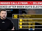 ‘52 MISSED CALLS FROM…’: ZELENSKY
MOCKED AFTER BIDEN QUITS ELECTION ‘52 MISSED CALLS FROM…’: ZELENSKY
MOCKED AFTER BIDEN QUITS ELECTION