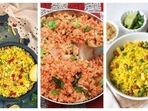 Poha is a healthy lunch for kids as it's easily digestible and high in nutrients. Poha is a healthy lunch for kids as it's easily digestible and high in nutrients.