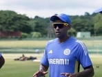 Suryakumar Yadav during India's practice session in Pallekele Suryakumar Yadav during India's practice session in Pallekele