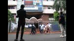 Mumbai, India - July 23, 2024: A pedestrian walks past the Bombay Stock Exchange (BSE) building during the presentation of budget, in Mumbai, India, on Tuesday, July 23, 2024. (Photo by Anshuman Poyrekar/ Hindustan Times) (Hindustan Times) Mumbai, India - July 23, 2024: A pedestrian walks past the Bombay Stock Exchange (BSE) building during the presentation of budget, in Mumbai, India, on Tuesday, July 23, 2024. (Photo by Anshuman Poyrekar/ Hindustan Times) (Hindustan Times)