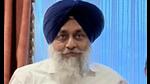 Shiromani Akali Dal president Sukhbir Singh Badal Shiromani Akali Dal president Sukhbir Singh Badal