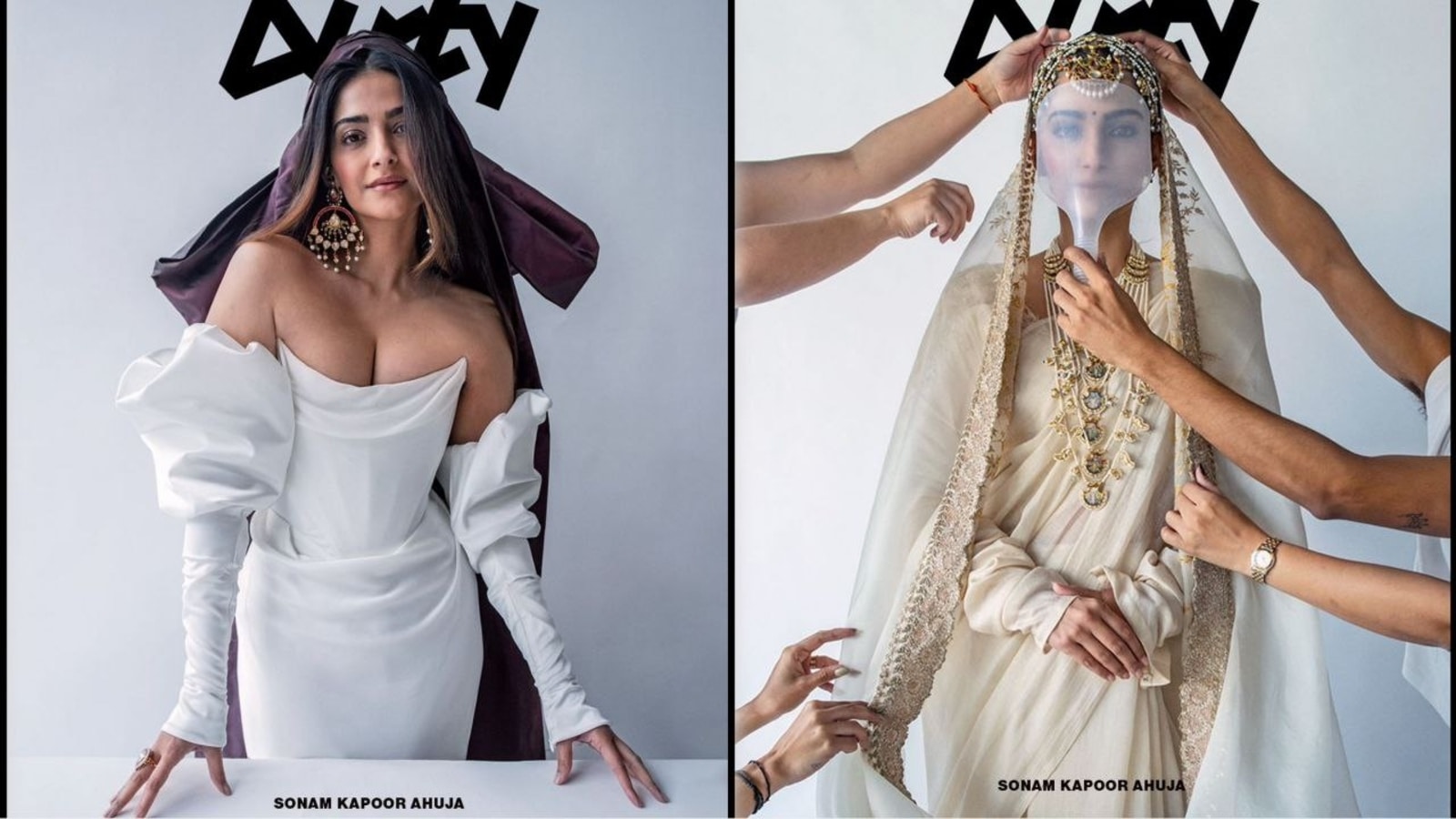 Sonam Kapoor repurposes her wedding jewellery for stunning new photoshoot with Dirty Magazine. Check out pics