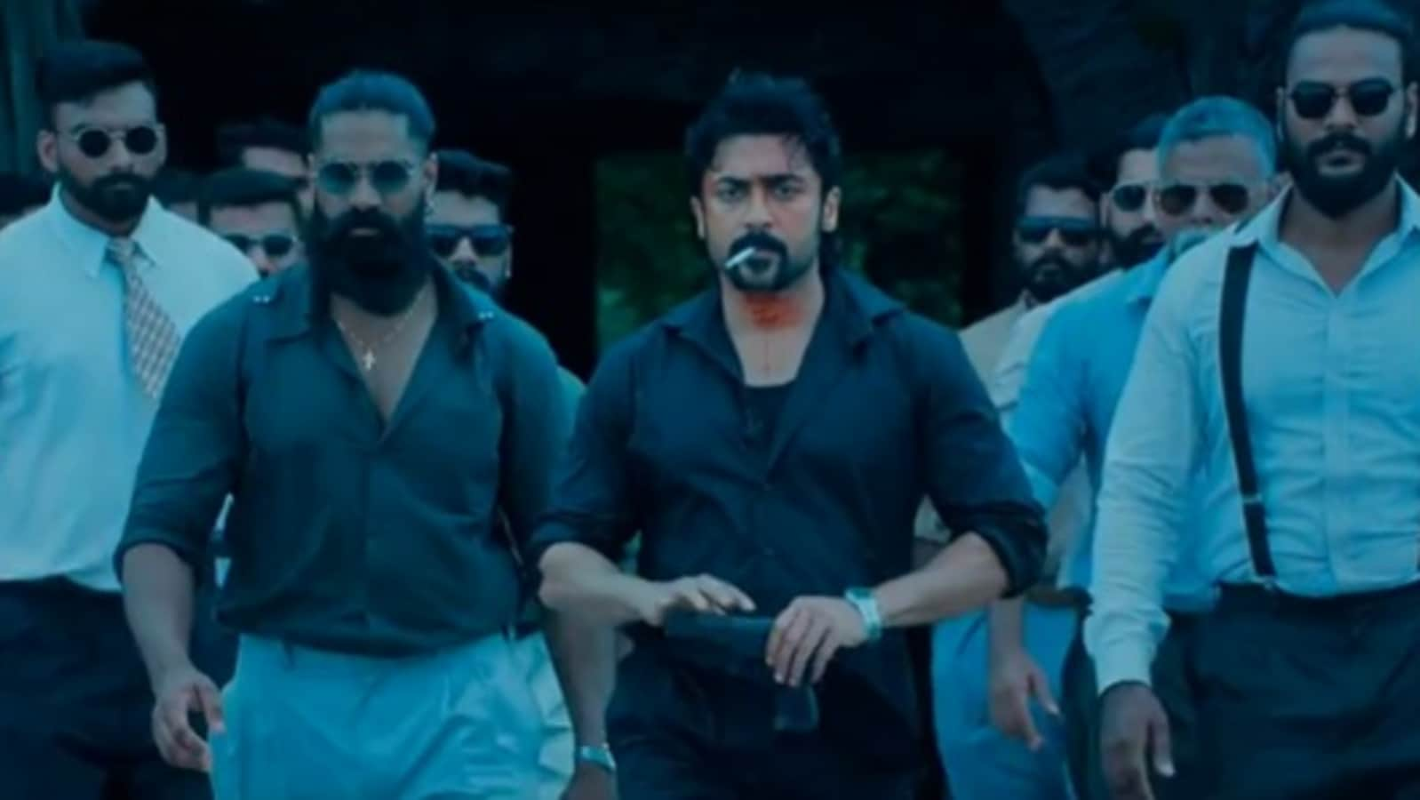 Suriya 44: The actor looks intense in his gangster avatar in the new promo of Karthik Subbaraj's film. Watch