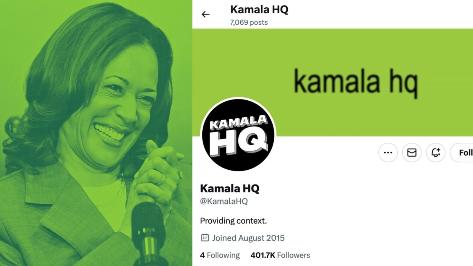 Kamala Harris Embraces Brat Theme And ‘femininomenon Internet