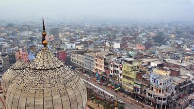 A view of Chandni Chowk. (HT Archive) A view of Chandni Chowk. (HT Archive)