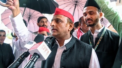 SP president Akhilesh Yadav accused the government of ignoring Uttar Pradesh and not enacting adequate measures for farmers and youth. (ANI Photo/Shrikant Singh) (Shrikant Singh) SP president Akhilesh Yadav accused the government of ignoring Uttar Pradesh and not enacting adequate measures for farmers and youth. (ANI Photo/Shrikant Singh) (Shrikant Singh)