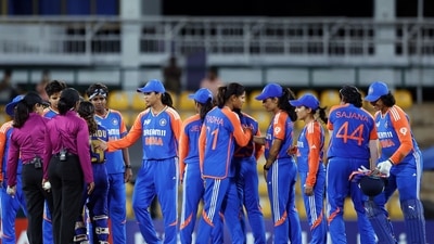 Team India topped Group A to enter the semi-finals with second-placed Pakistan (BCCI- X) Team India topped Group A to enter the semi-finals with second-placed Pakistan (BCCI- X)