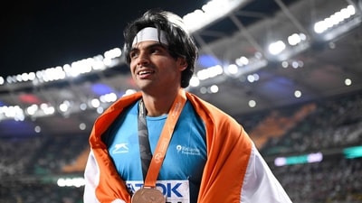 India's Neeraj Chopra will be defending his gold medal in men's javelin in Paris 2024 Olympics (AFP) India's Neeraj Chopra will be defending his gold medal in men's javelin in Paris 2024 Olympics (AFP)
