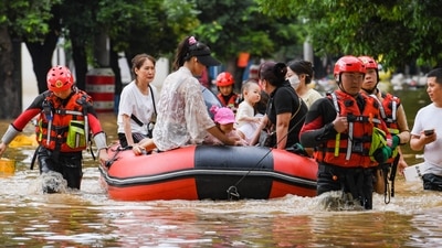 China travel alert: Tourist spots closed, flights cancelled amid heavy rains and storms (File Photo by AFP) China travel alert: Tourist spots closed, flights cancelled amid heavy rains and storms (File Photo by AFP)