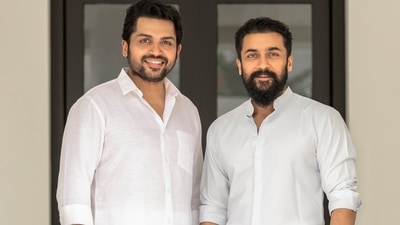 Karthi had special wishes for his brother Suriya on his birthday. Karthi had special wishes for his brother Suriya on his birthday.