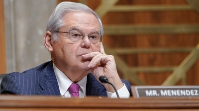 Bob Menendez had insisted after the July 16 verdict that he was innocent and promised to appeal. (AP) Bob Menendez had insisted after the July 16 verdict that he was innocent and promised to appeal. (AP)