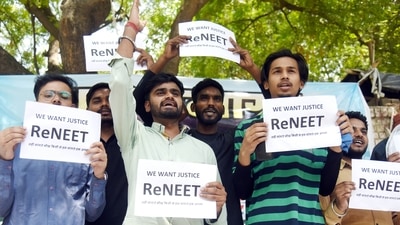 The Supreme Court on Tuesday, July 23, refused to cancel the National Eligibility-cum-Entrance Test(NEET)-UG 2024 exam (HT_PRINT) The Supreme Court on Tuesday, July 23, refused to cancel the National Eligibility-cum-Entrance Test(NEET)-UG 2024 exam (HT_PRINT)