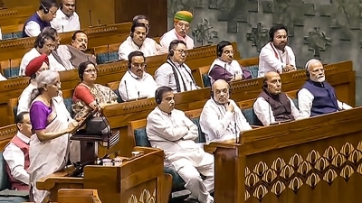 Union Finance Minister Nirmala Sitharaman presented the Union Budget 2024-25 in the Lok Sabha, in a 86 minute speech. (PTI Photo) (PTI) Union Finance Minister Nirmala Sitharaman presented the Union Budget 2024-25 in the Lok Sabha, in a 86 minute speech. (PTI Photo) (PTI)