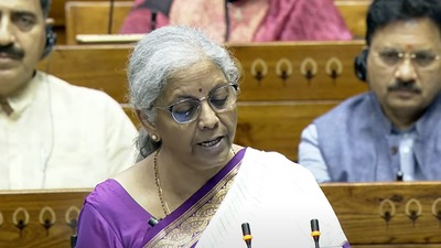 Budget 2024: Finance minister Nirmala Sitharaman presents Budget 2024-25 with 9 priorities for 'Viksit Bharat' (Sansad TV) Budget 2024: Finance minister Nirmala Sitharaman presents Budget 2024-25 with 9 priorities for 'Viksit Bharat' (Sansad TV)