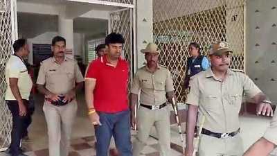 Suraj Revanna, Janata Dal (Secular) MLC and son of party leader HD Revanna. (ANI) Suraj Revanna, Janata Dal (Secular) MLC and son of party leader HD Revanna. (ANI)