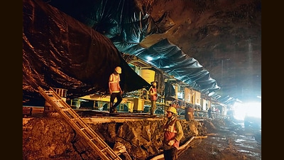 The Pune Metro had implemented two corridors between PCMC to Swaragate and Vanaz to Ramwadi. (HT PHOTO) The Pune Metro had implemented two corridors between PCMC to Swaragate and Vanaz to Ramwadi. (HT PHOTO)