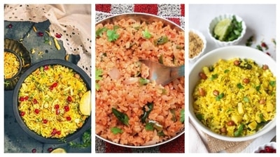 Poha is a healthy lunch for kids as it's easily digestible and high in nutrients. Poha is a healthy lunch for kids as it's easily digestible and high in nutrients.