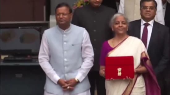 Finance minister Nirmala Sitharaman presented Union Budget of the Modi 3.0 government on Tuesday (Twitter Photo)