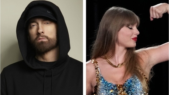 Eminem beats Taylor Swift to become no. 1