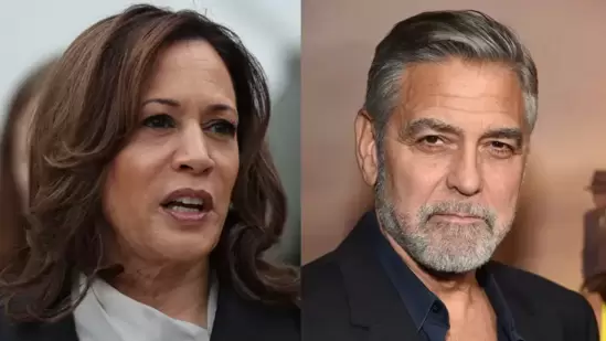George Clooney endorsed Kamala Harris in a recent statement