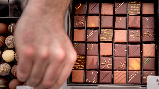9. Gourmet Chocolate Box; An assortment of premium chocolates to satisfy their sweet tooth.(AFP)