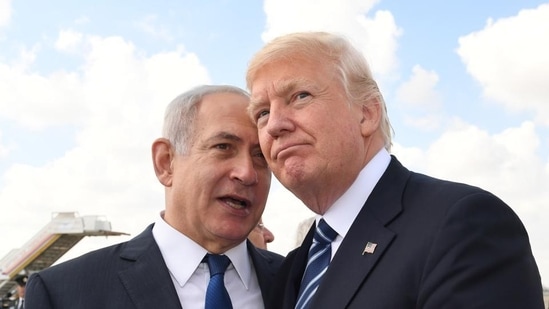 Netanyahu arrived in Washington on Monday for a multi-day visit, during which he is scheduled to address a joint session of Congress and meet separately with President Joe Biden and Vice President Kamala Harris.(Getty Images/ File Photo)