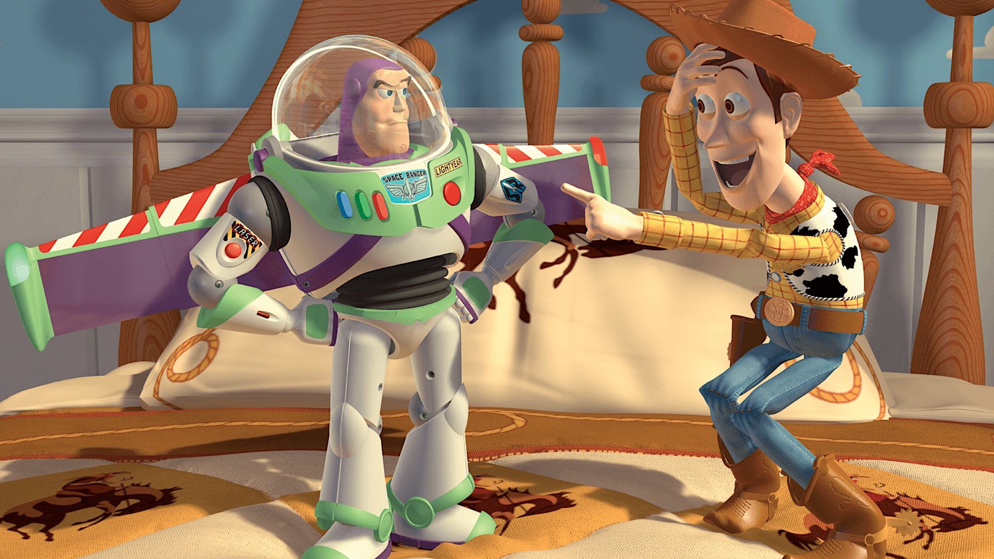 A still from Toy Story A still from Toy Story