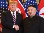 Donald Trump boasted about his friendship with North Korean leader Kim Jong-Un during his Michigan rally on Saturday Donald Trump boasted about his friendship with North Korean leader Kim Jong-Un during his Michigan rally on Saturday