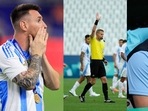 Lionel Messi stunned after Argentina's late goal was disallowed in Olympics 2024; Javier Mascherano lashed out. Lionel Messi stunned after Argentina's late goal was disallowed in Olympics 2024; Javier Mascherano lashed out.