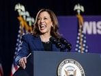 US Vice President and Democratic Presidential candidate Kamala Harris speaks at West Allis Central High School during her first campaign rally in Milwaukee, Wisconsin, on July 23, 2024. (Photo by KAMIL KRZACZYNSKI / AFP) US Vice President and Democratic Presidential candidate Kamala Harris speaks at West Allis Central High School during her first campaign rally in Milwaukee, Wisconsin, on July 23, 2024. (Photo by KAMIL KRZACZYNSKI / AFP)