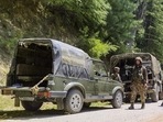 There has been a spike in terror activity mostly south of the Pir Panjal mountains, which divide Jammu and the Kashmir Valley. (PTI/Representative) There has been a spike in terror activity mostly south of the Pir Panjal mountains, which divide Jammu and the Kashmir Valley. (PTI/Representative)