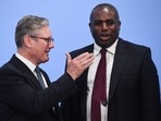 David Lammy, UK foreign secretary, right, and Keir Starmer, UK prime minister at Blenheim Palace near Oxford, UK, on Thursday, July 18, 2024.(Bloomberg) David Lammy, UK foreign secretary, right, and Keir Starmer, UK prime minister at Blenheim Palace near Oxford, UK, on Thursday, July 18, 2024.(Bloomberg)