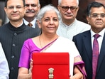 Union-finance-minister-Nirmala-Sitharaman-in-Parli Union-finance-minister-Nirmala-Sitharaman-in-Parli