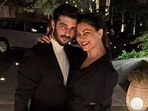 Sushmita Sen with then-boyfriend Rohman Shawl in throwback pictures. Sushmita Sen with then-boyfriend Rohman Shawl in throwback pictures.