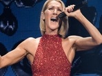 Celine Dion during one of her stage performances in 2019. (AFP) Celine Dion during one of her stage performances in 2019. (AFP)