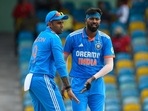 Suryakumar Yadav (L) and Hardik Pandya during T20 World Cup.(Getty) Suryakumar Yadav (L) and Hardik Pandya during T20 World Cup.(Getty)