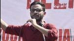 Former JNU student leader Umar Khalid. (HT PHOTO) Former JNU student leader Umar Khalid. (HT PHOTO)