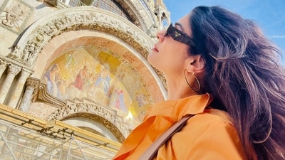 Raveena Tandon posted pictures from her trip with Rasha on Instagram on Tuesday. She captioned the post, "Veneezziiaaaaa... bellisima italia!" Raveena Tandon posted pictures from her trip with Rasha on Instagram on Tuesday. She captioned the post, "Veneezziiaaaaa... bellisima italia!"