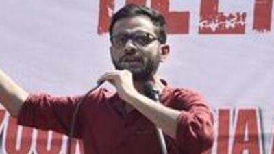 Former JNU student leader Umar Khalid. (HT PHOTO) Former JNU student leader Umar Khalid. (HT PHOTO)