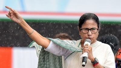 West Bengal chief minister Mamata Banerjee. (ANI) West Bengal chief minister Mamata Banerjee. (ANI)