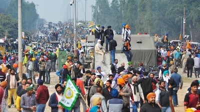 Members of the Punjab farmer unions had staged a long protest at the Shambhu border. (HT file photo) Members of the Punjab farmer unions had staged a long protest at the Shambhu border. (HT file photo)